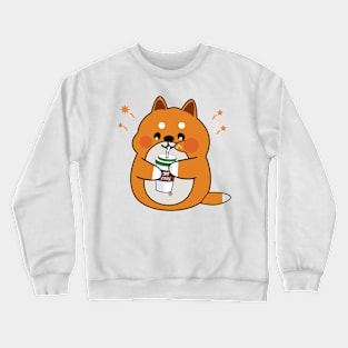 Coffee Cat T-shirts Hoodies and Gifts Crewneck Sweatshirt